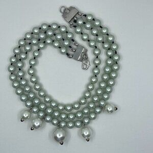 St. John statement pearl necklace- vintage